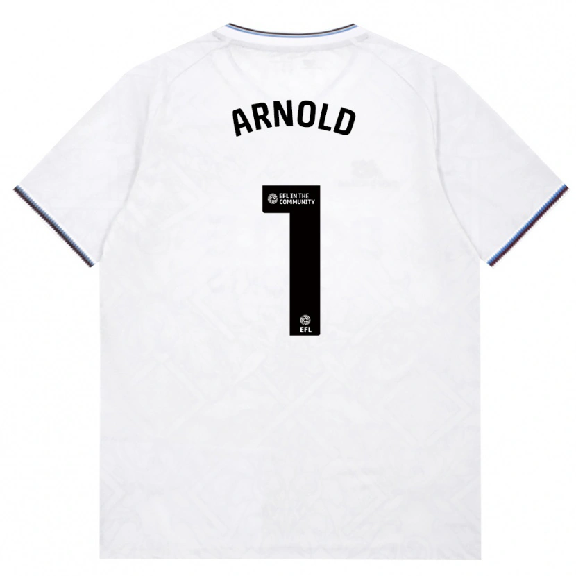 Danxen Criança Camisola Mackenzie Arnold #1 Borgonha Branco Alternativa 2026/27 Camisa