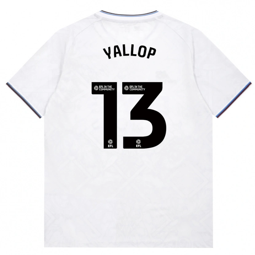 Danxen Criança Camisola Tameka Yallop #13 Borgonha Branco Alternativa 2026/27 Camisa