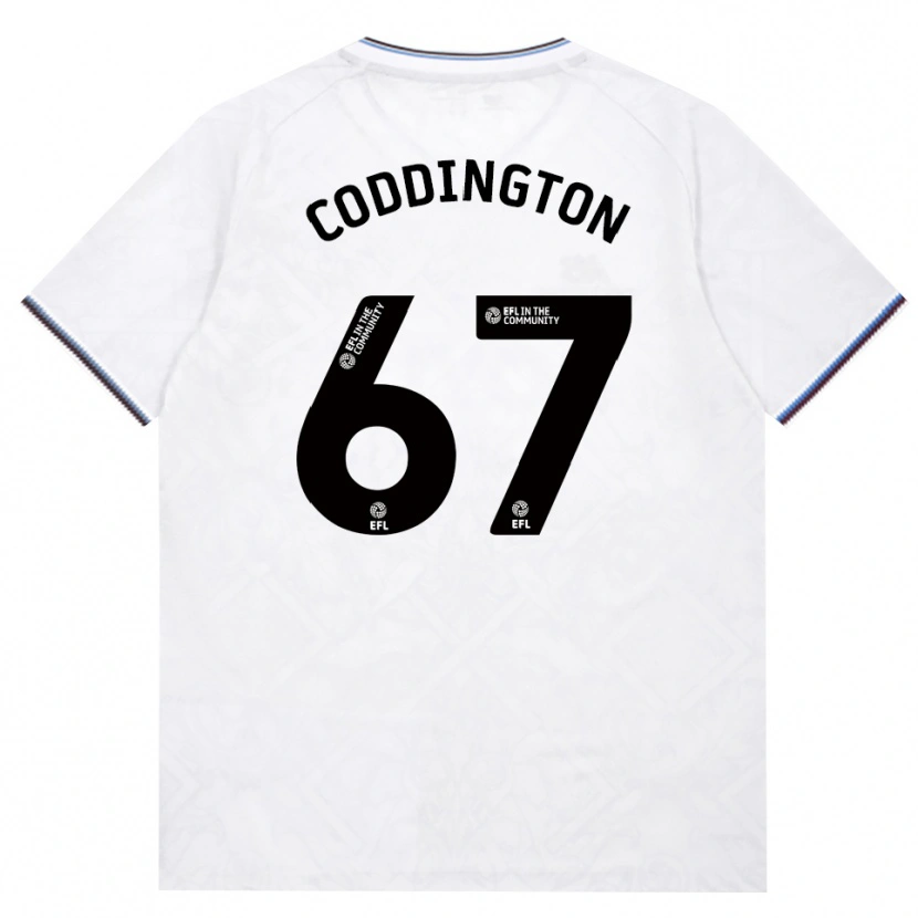 Danxen Criança Camisola Remy Coddington #67 Borgonha Branco Alternativa 2026/27 Camisa