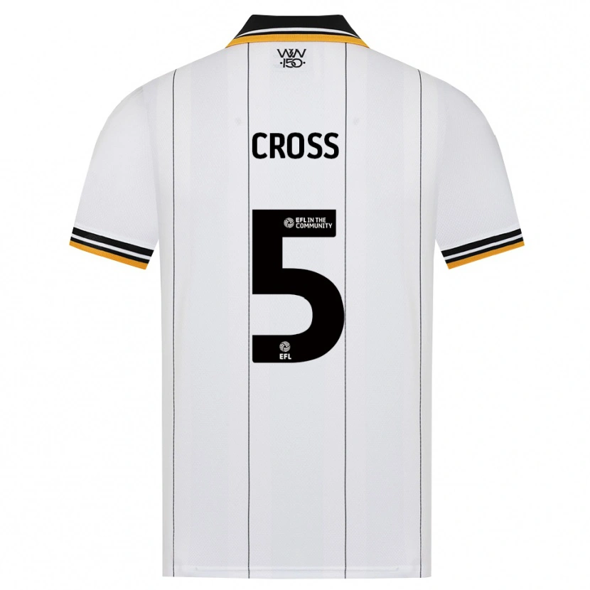 Danxen Criança Camisola Emma Cross #5 Laranja Branco Preto Alternativa 2026/27 Camisa
