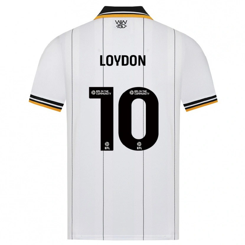 Danxen Criança Camisola Abi Loydon #10 Laranja Branco Preto Alternativa 2026/27 Camisa