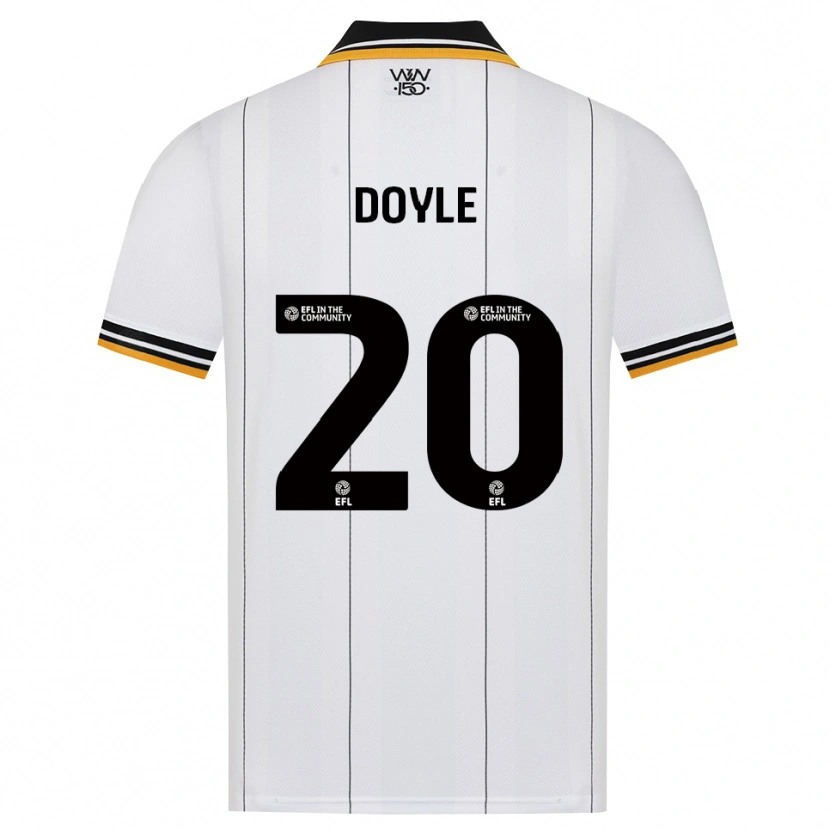 Danxen Criança Camisola Tommy Doyle #20 Laranja Branco Preto Alternativa 2026/27 Camisa