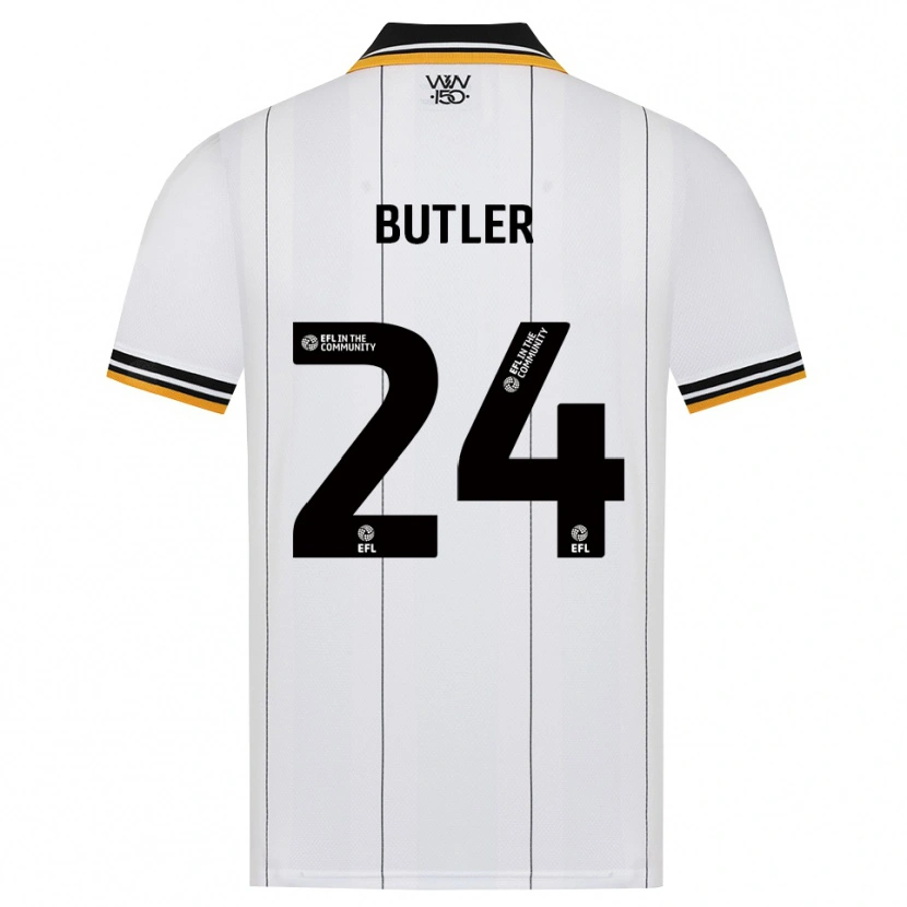 Danxen Criança Camisola Elli Butler #24 Laranja Branco Preto Alternativa 2026/27 Camisa