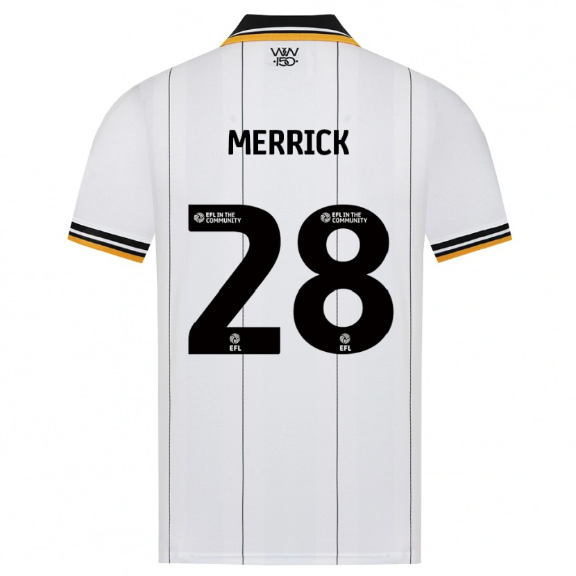 Danxen Criança Camisola Beth Merrick #28 Laranja Branco Preto Alternativa 2026/27 Camisa