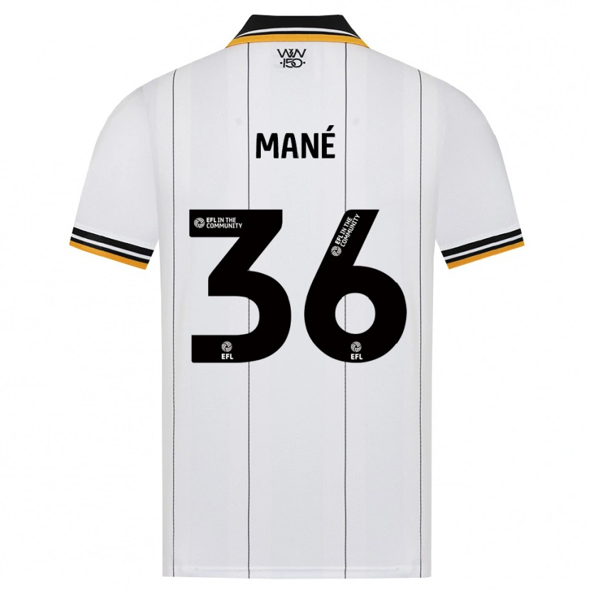 Danxen Criança Camisola Mateus Mané #36 Laranja Branco Preto Alternativa 2026/27 Camisa