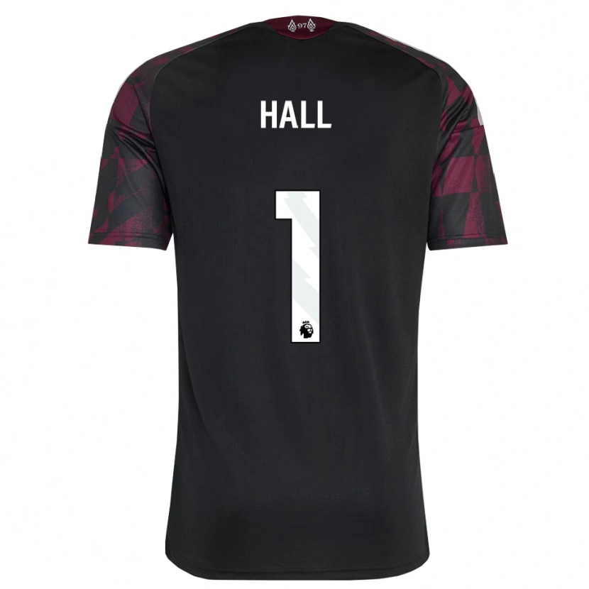 Danxen Criança Camisola Bailey Hall #1 Preto Branco Roxo Terceiro 2026/27 Camisa