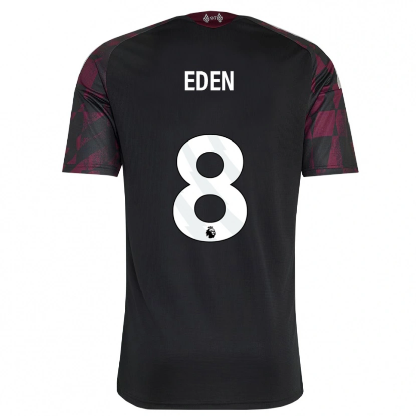 Danxen Criança Camisola Luca Eden #8 Preto Branco Roxo Terceiro 2026/27 Camisa