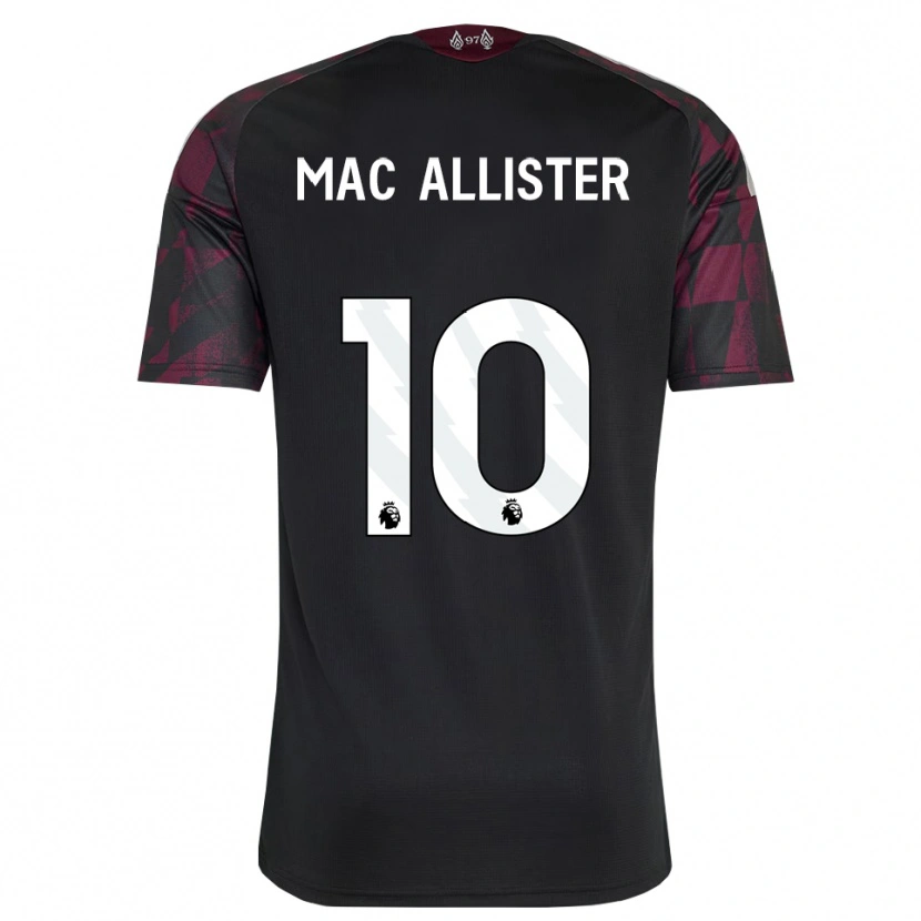 Danxen Criança Camisola Alexis Mac Allister #10 Preto Branco Roxo Terceiro 2026/27 Camisa