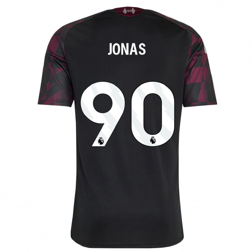 Danxen Criança Camisola Lee Jonas #90 Preto Branco Roxo Terceiro 2026/27 Camisa