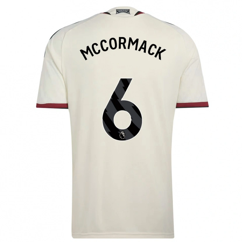 Danxen Criança Camisola Rafe Mccormack #6 Beige Preto Vermelho Terceiro 2026/27 Camisa