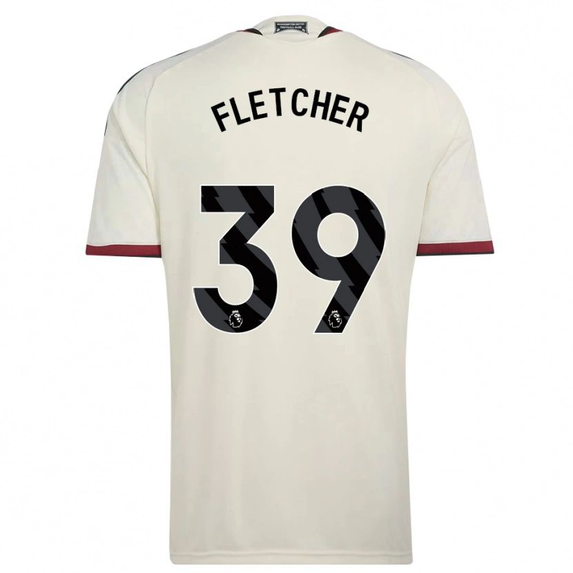 Danxen Criança Camisola Tyler Fletcher #39 Beige Preto Vermelho Terceiro 2026/27 Camisa