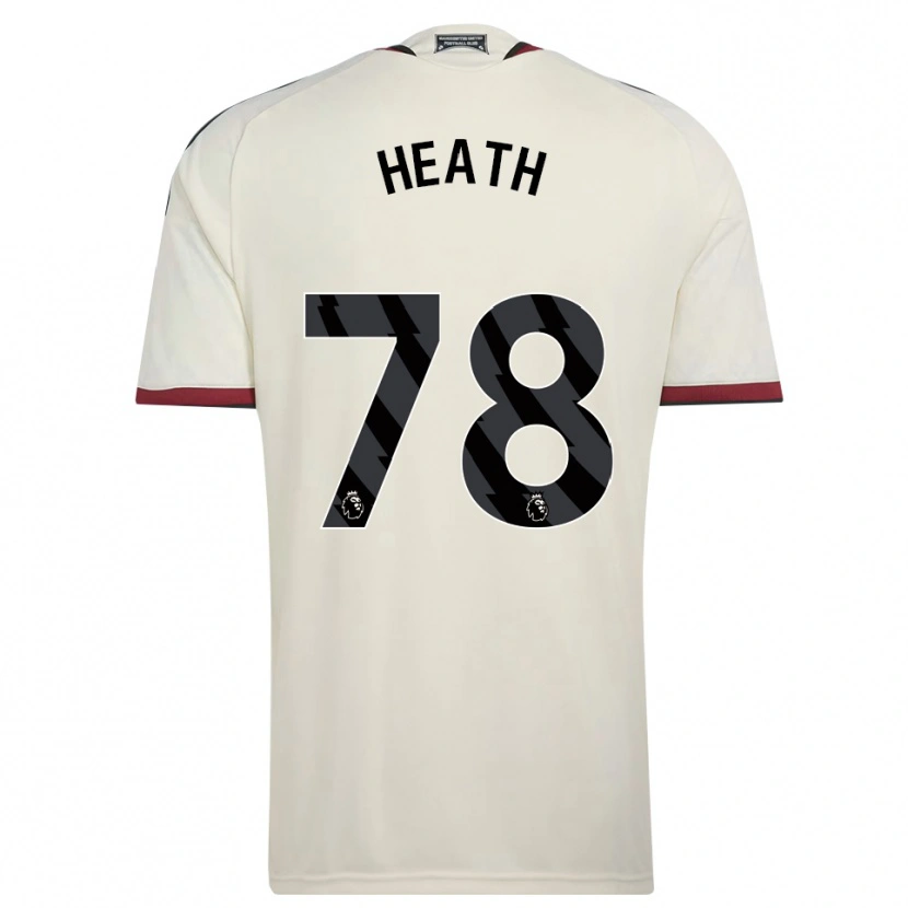 Danxen Criança Camisola Fred Heath #78 Beige Preto Vermelho Terceiro 2026/27 Camisa