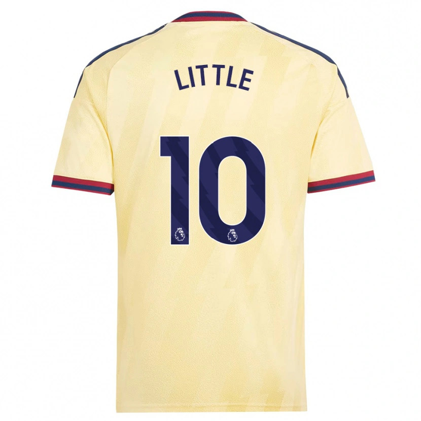 Danxen Criança Camisola Kim Little #10 Amarelo Claro Midnightblue Terceiro 2026/27 Camisa