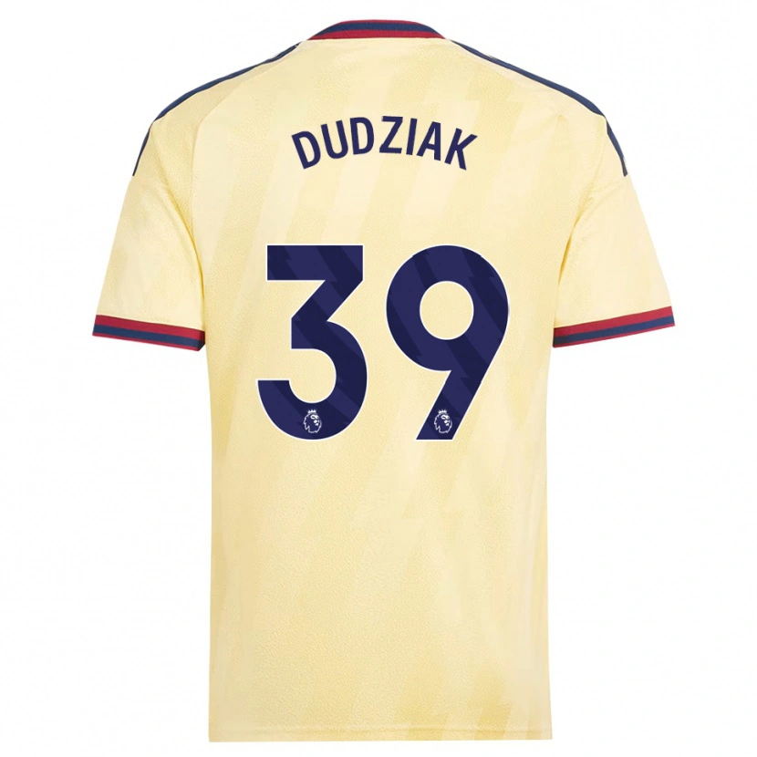 Danxen Criança Camisola Harrison Dudziak #39 Amarelo Claro Midnightblue Terceiro 2026/27 Camisa