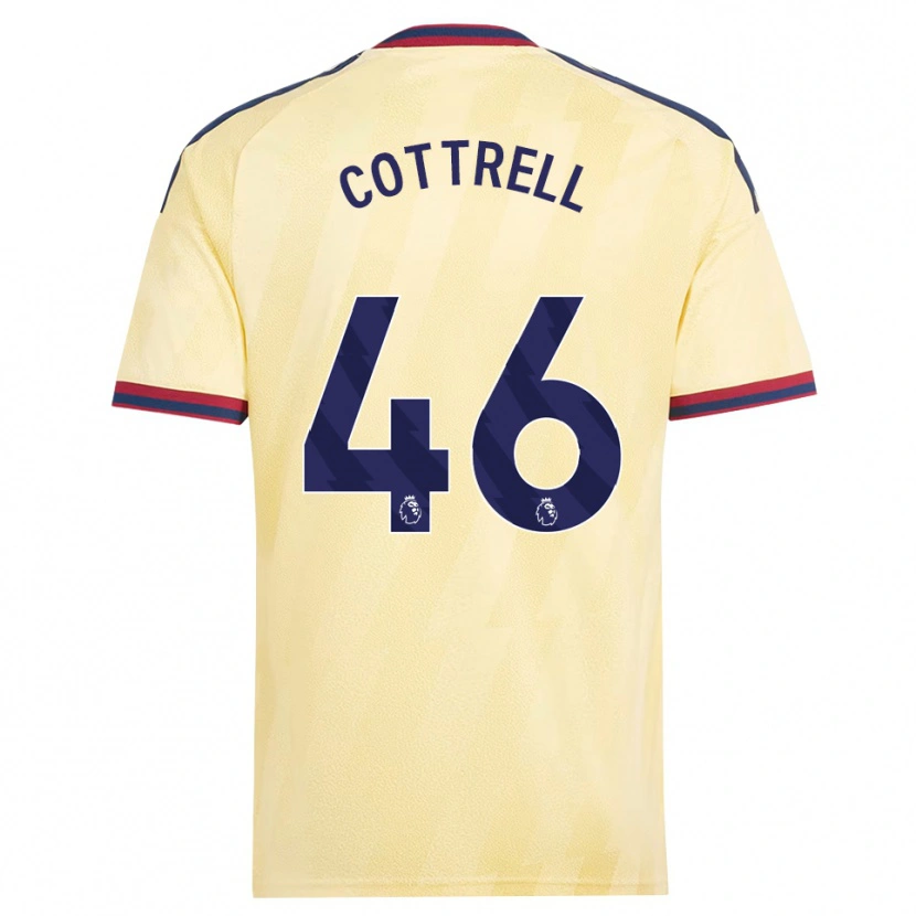 Danxen Criança Camisola Ben Cottrell #46 Amarelo Claro Midnightblue Terceiro 2026/27 Camisa