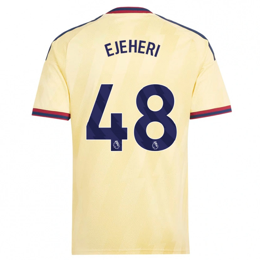 Danxen Criança Camisola Ovie Ejeheri #48 Amarelo Claro Midnightblue Terceiro 2026/27 Camisa