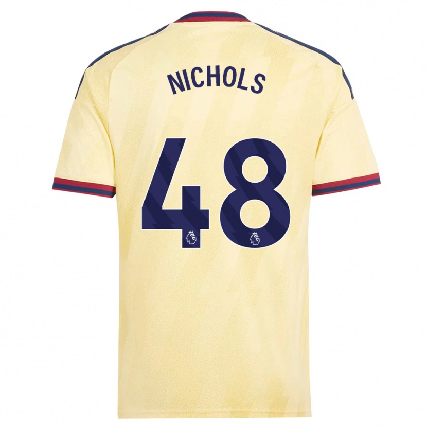 Danxen Criança Camisola Josh Nichols #48 Amarelo Claro Midnightblue Terceiro 2026/27 Camisa