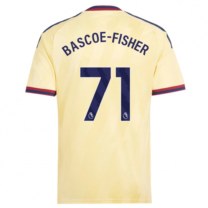 Danxen Criança Camisola Jakai Bascoe-Fisher #71 Amarelo Claro Midnightblue Terceiro 2026/27 Camisa