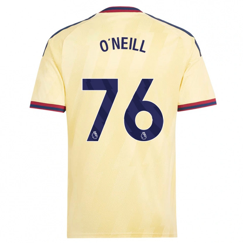 Danxen Criança Camisola Ceadach O'neill #76 Amarelo Claro Midnightblue Terceiro 2026/27 Camisa