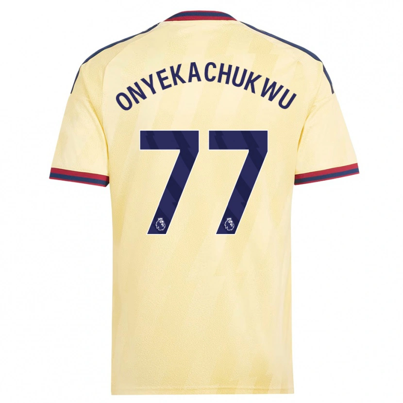 Danxen Criança Camisola Samuel Onyekachukwu #77 Amarelo Claro Midnightblue Terceiro 2026/27 Camisa