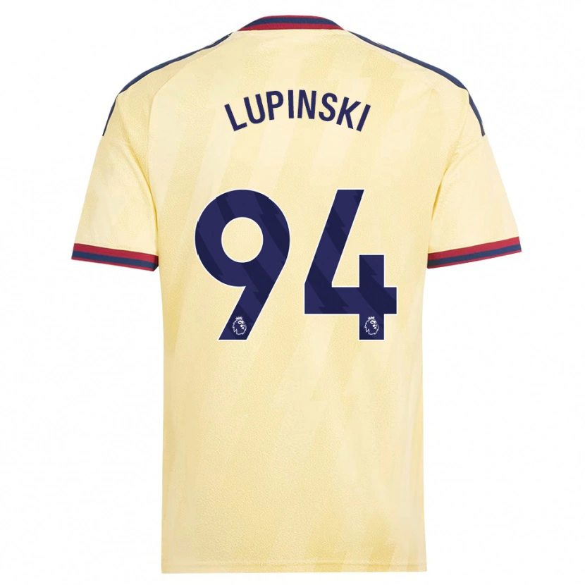 Danxen Criança Camisola Remi Lupinski #94 Amarelo Claro Midnightblue Terceiro 2026/27 Camisa