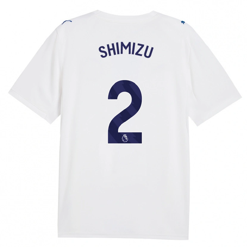 Danxen Criança Camisola Risa Shimizu #2 Marinha Branco Terceiro 2026/27 Camisa