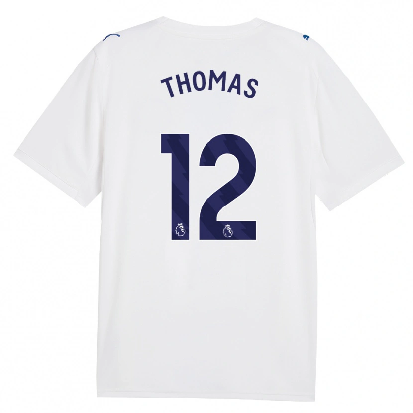 Danxen Criança Camisola Rhys Thomas #12 Marinha Branco Terceiro 2026/27 Camisa