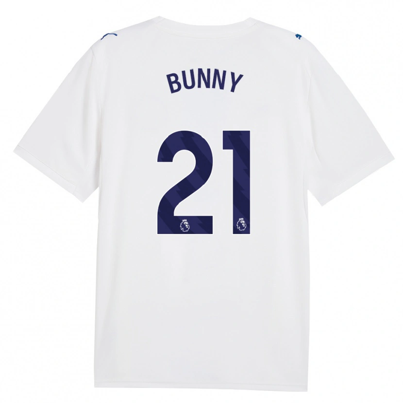 Danxen Criança Camisola Khadija Shaw #21 Marinha Branco Terceiro 2026/27 Camisa