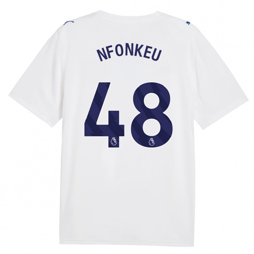 Danxen Criança Camisola Brooklyn Nfonkeu #48 Marinha Branco Terceiro 2026/27 Camisa