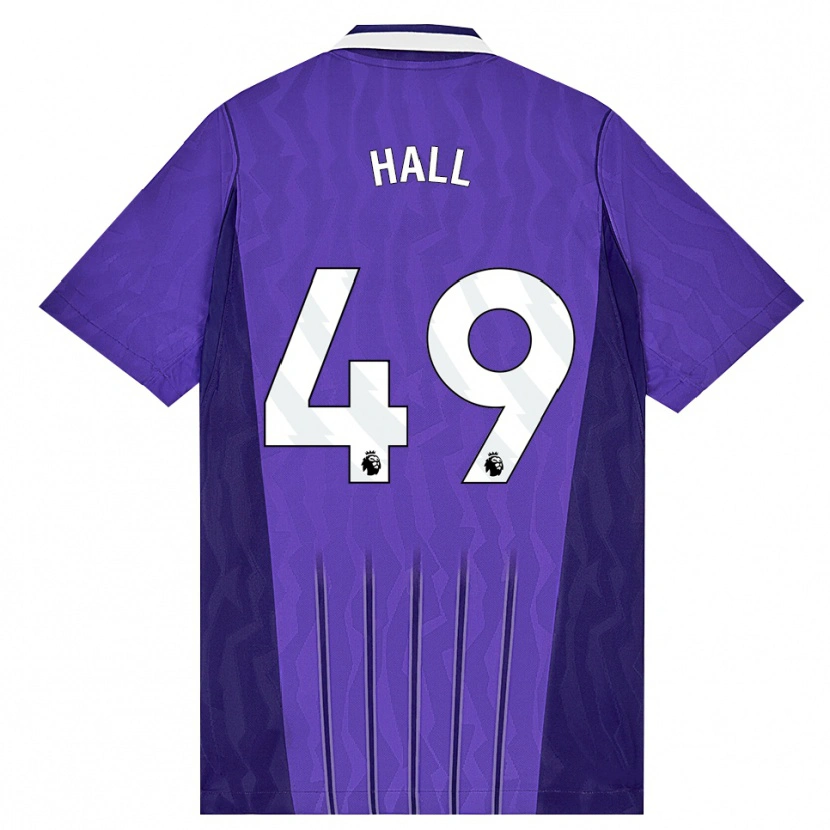 Danxen Criança Camisola Tyrese Hall #49 Roxo Branco Terceiro 2026/27 Camisa