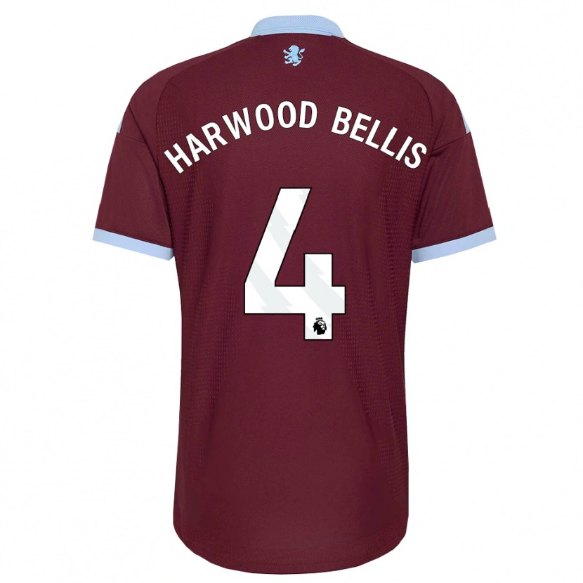Danxen Criança Camisola Taylor Harwood-Bellis #4 Cornflowerblue Borgonha Principal 2026/27 Camisa
