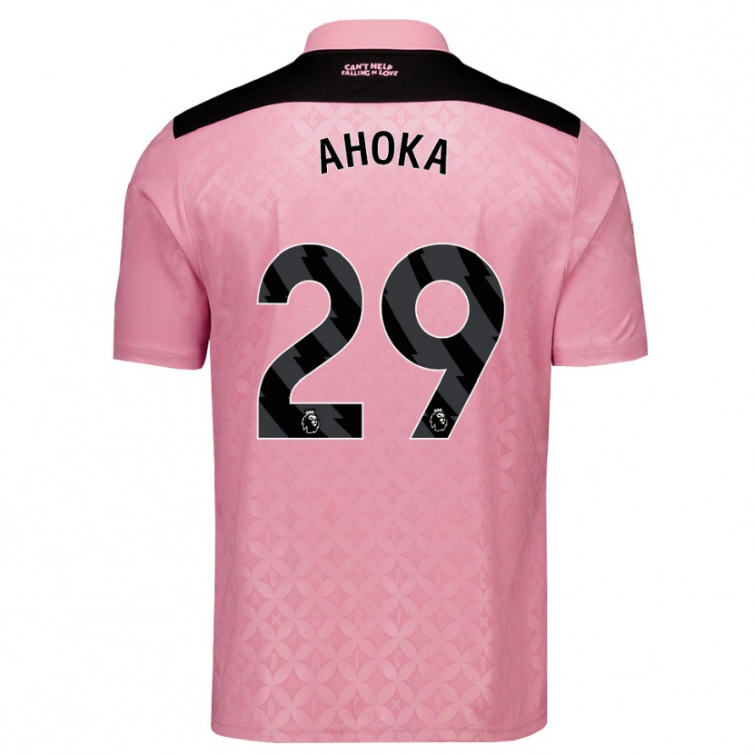 Danxen Homem Camisola Jules Ahoka #29 Lightpink Preto Alternativa 2026/27 Camisa