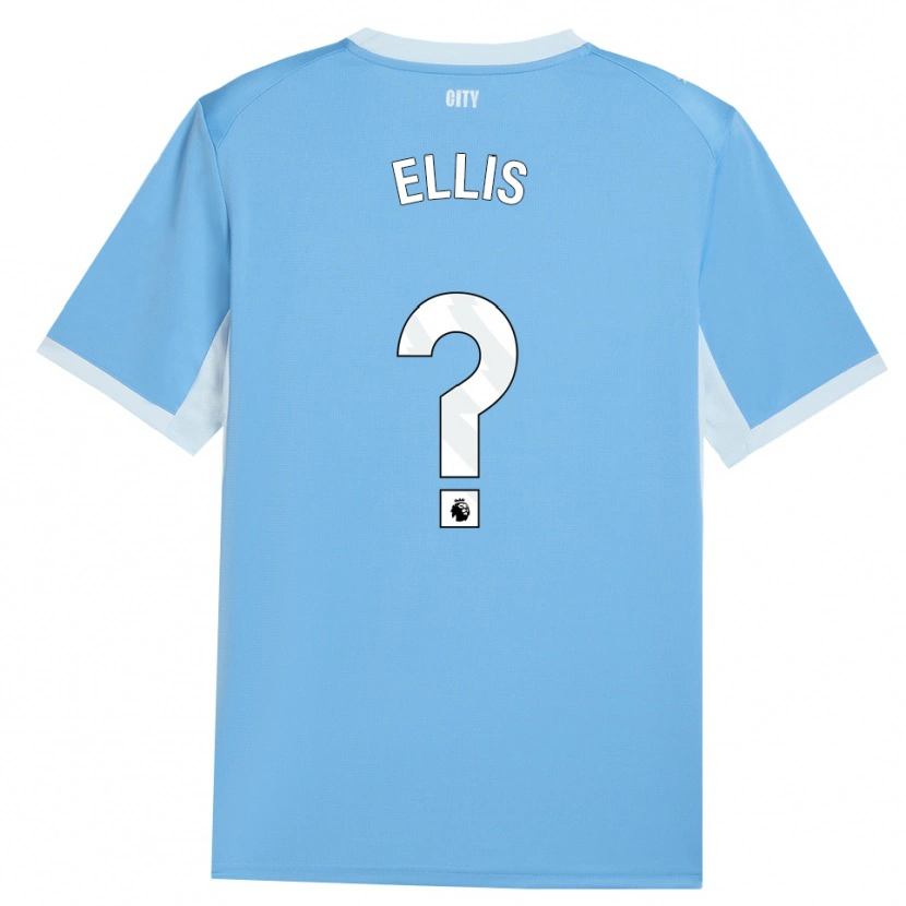 Danxen Homem Camisola Mason Ellis #0 Lightskyblue Branco Principal 2026/27 Camisa