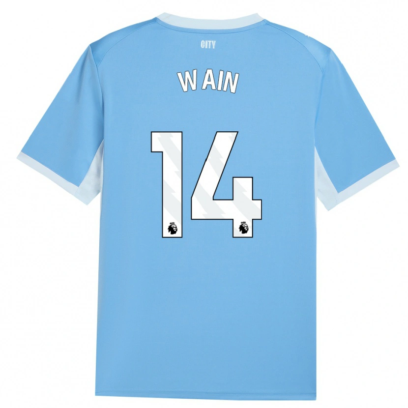 Danxen Homem Camisola Jake Wain #14 Lightskyblue Branco Principal 2026/27 Camisa