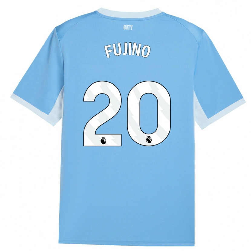 Danxen Homem Camisola Aoba Fujino #20 Lightskyblue Branco Principal 2026/27 Camisa