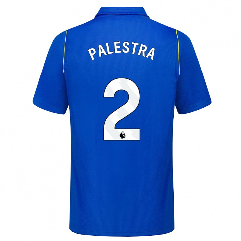 Danxen Homem Camisola Marco Palestra #2 Azul Amarelo Principal 2026/27 Camisa