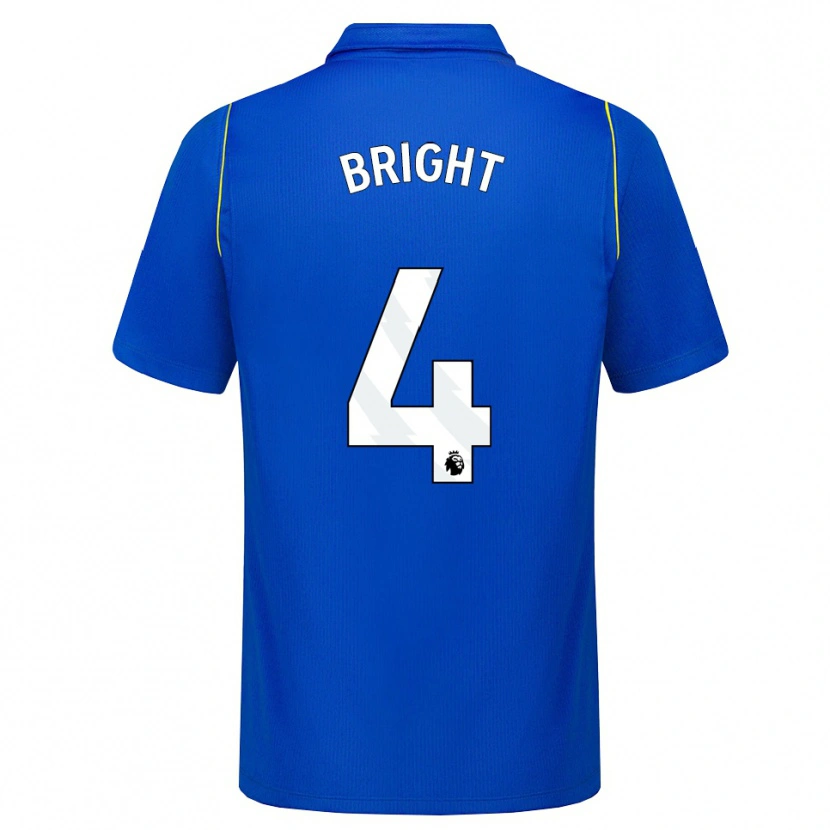 Danxen Homem Camisola Millie Bright #4 Azul Amarelo Principal 2026/27 Camisa