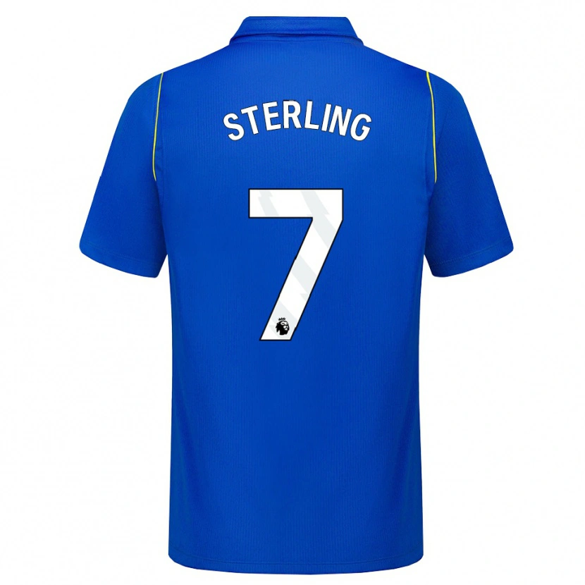 Danxen Homem Camisola Raheem Sterling #7 Azul Amarelo Principal 2026/27 Camisa