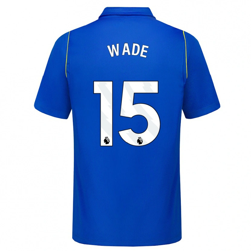 Danxen Homem Camisola Shaun Wade #15 Azul Amarelo Principal 2026/27 Camisa