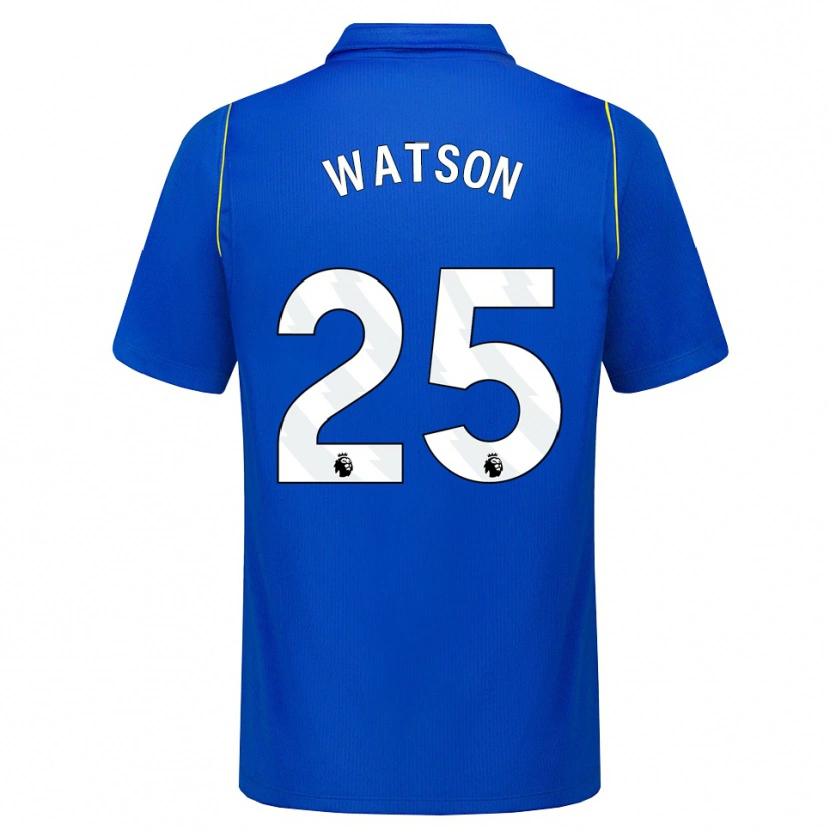 Danxen Homem Camisola Lucy Watson #25 Azul Amarelo Principal 2026/27 Camisa