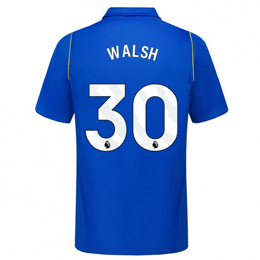 Danxen Homem Camisola Keira Walsh #30 Azul Amarelo Principal 2026/27 Camisa
