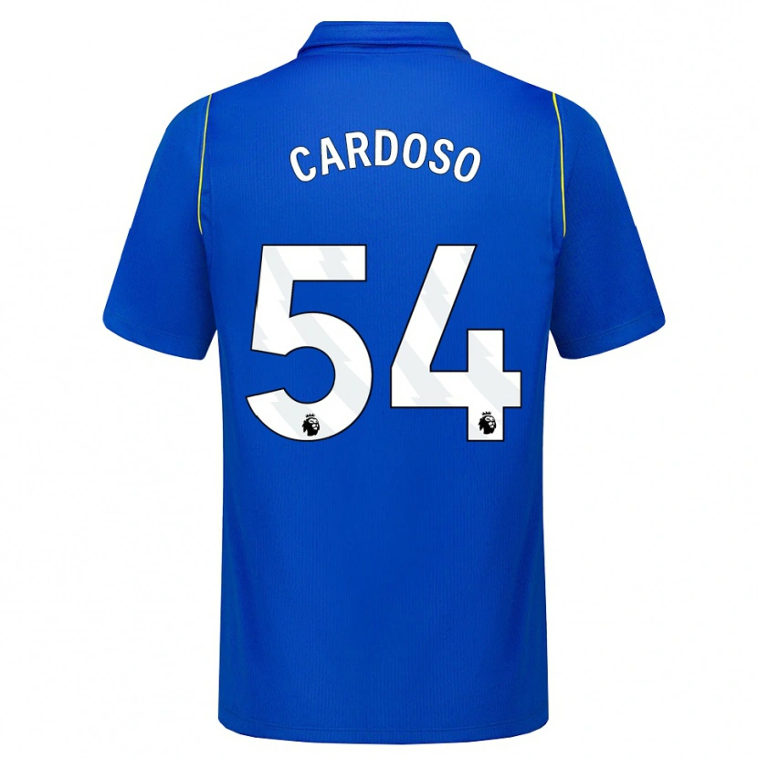 Danxen Homem Camisola Leo Cardoso #54 Azul Amarelo Principal 2026/27 Camisa