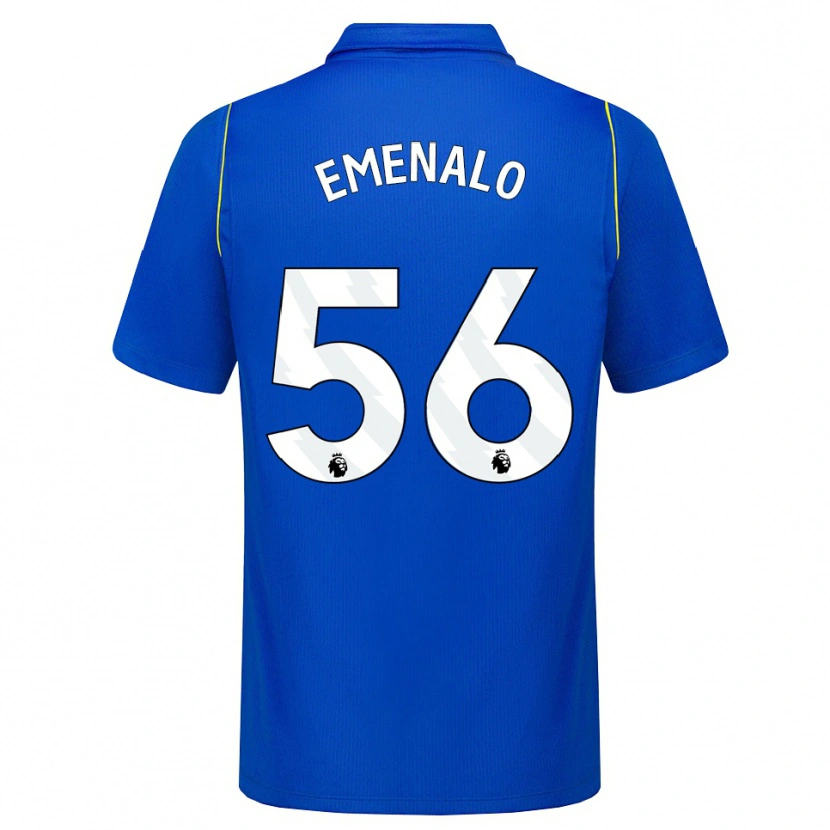 Danxen Homem Camisola Landon Emenalo #56 Azul Amarelo Principal 2026/27 Camisa