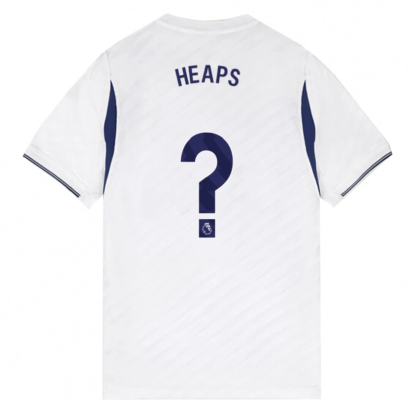 Danxen Homem Camisola Billy Heaps #0 Branco Vermelho Roxo Principal 2026/27 Camisa