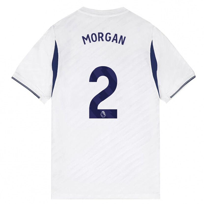 Danxen Homem Camisola Esther Morgan #2 Branco Vermelho Roxo Principal 2026/27 Camisa