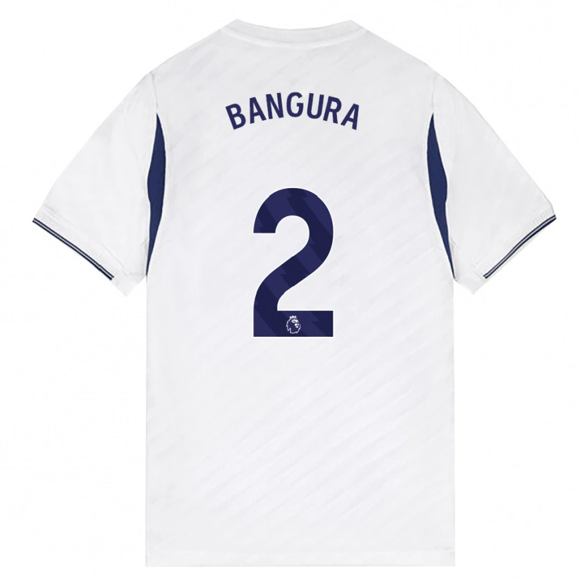 Danxen Homem Camisola Samal Bangura #2 Branco Vermelho Roxo Principal 2026/27 Camisa