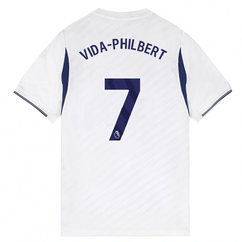 Danxen Homem Camisola Joel Philbert #7 Branco Vermelho Roxo Principal 2026/27 Camisa