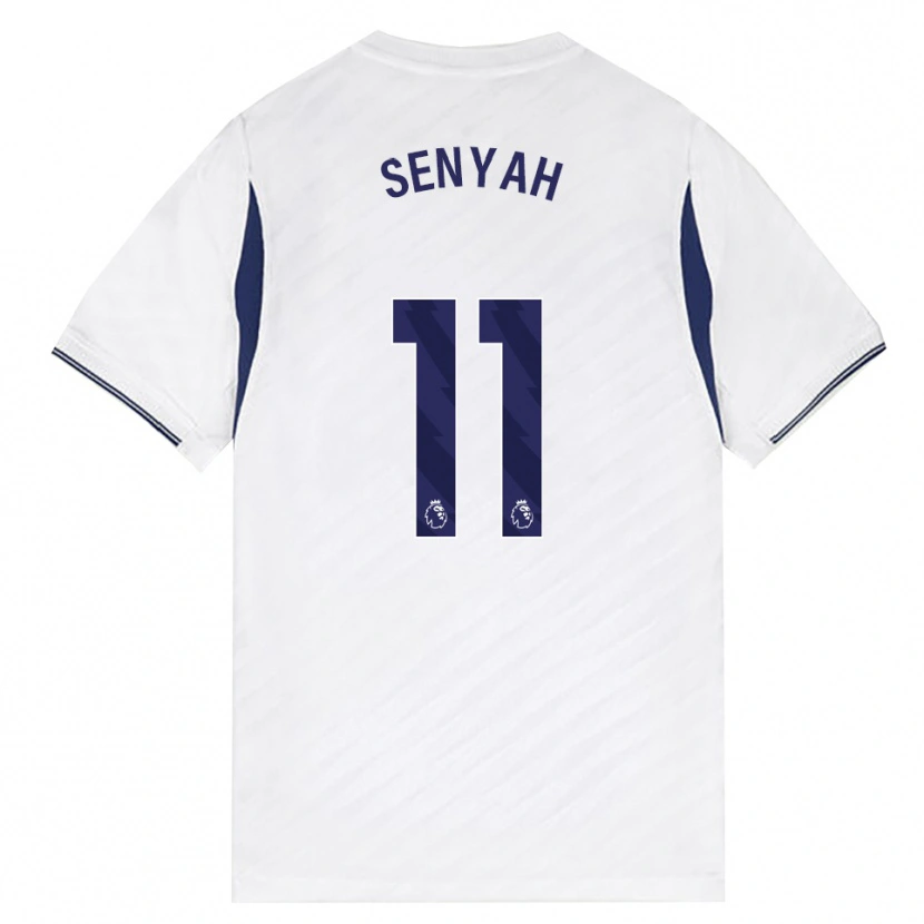 Danxen Homem Camisola Kwasi Senyah #11 Branco Vermelho Roxo Principal 2026/27 Camisa