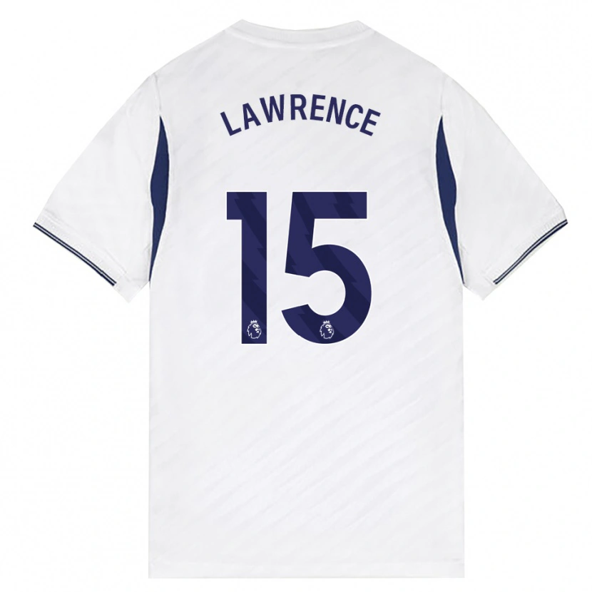 Danxen Homem Camisola Donte Lawrence #15 Branco Vermelho Roxo Principal 2026/27 Camisa