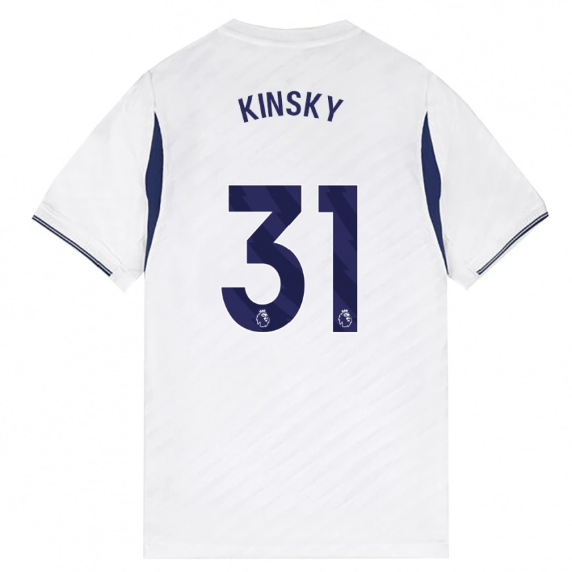 Danxen Homem Camisola Antonín Kinský #31 Branco Vermelho Roxo Principal 2026/27 Camisa